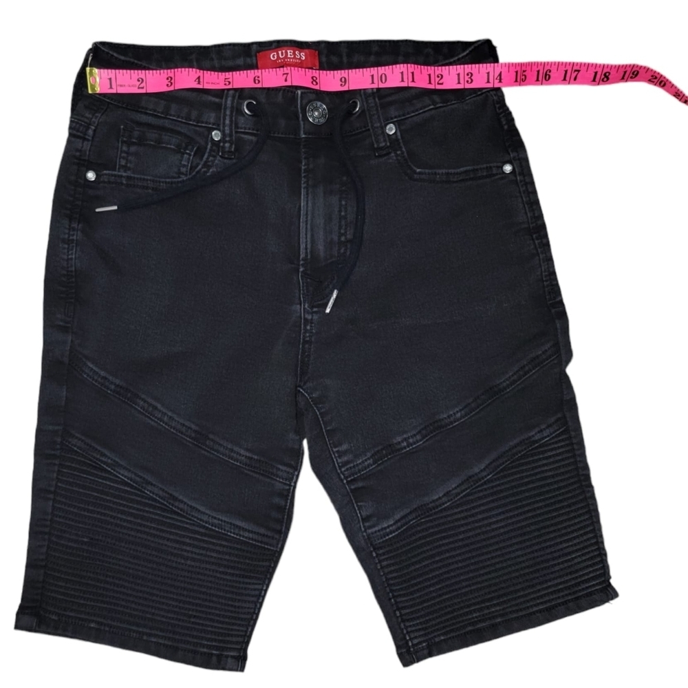 (M) Guess Moto Shorts (Men) - Picture 4 of 9